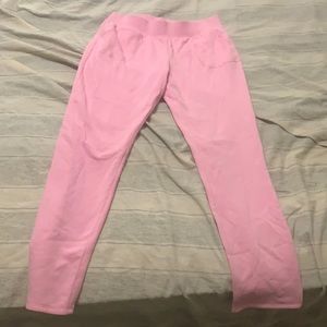 Kids pink sweatpants